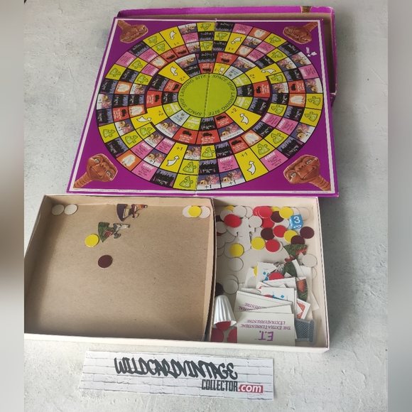 Vintage E.T. Spielberg Extraterrestrial movie Board Game by Parker - Picture 3 of 6